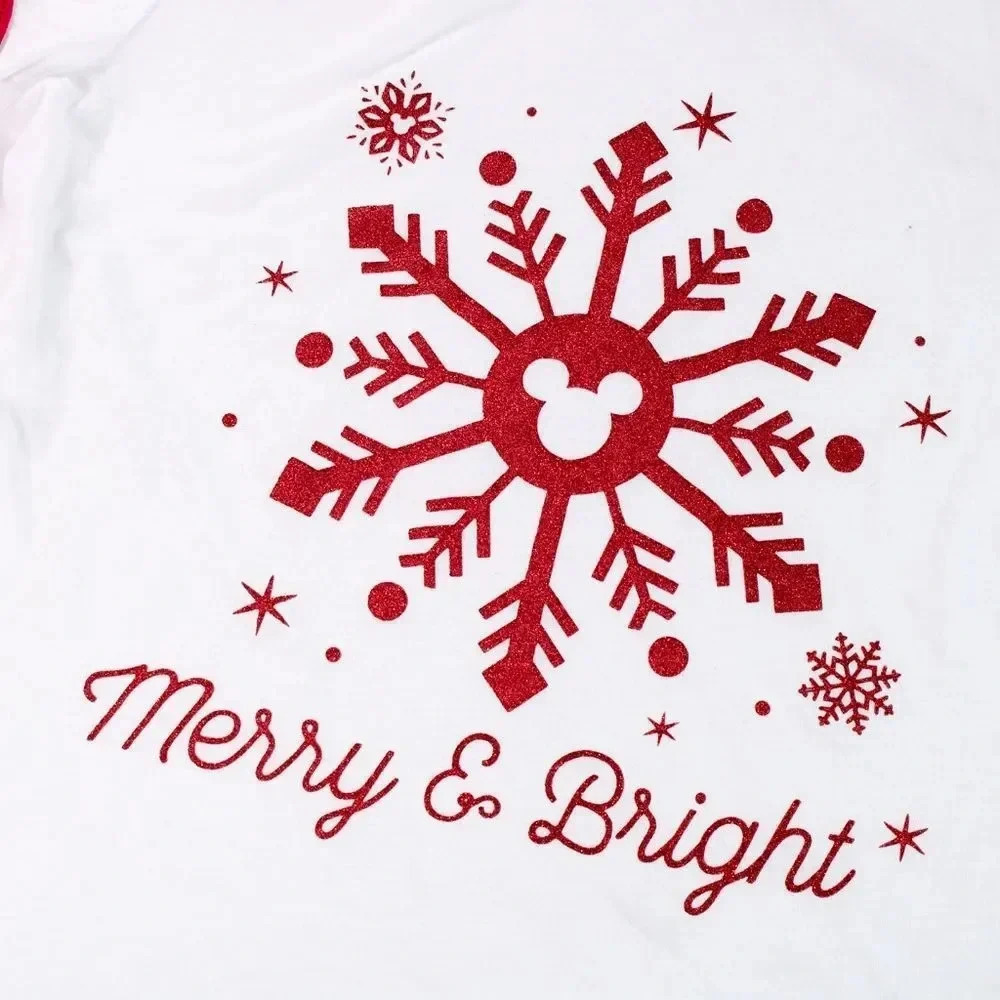 Disney Parks Merry & Bright Pajama Tee - Picture 2 of 3